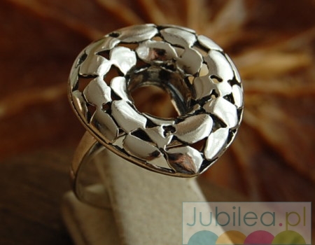 WIANO - srebrny pierścień