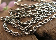 ANTICA - srebrny łańcuszek 65cm