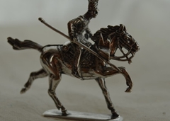 HUSAR IV - figurka ze srebra