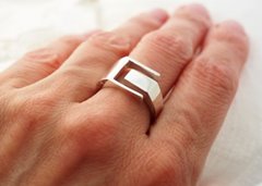 ALLMOST - srebrny sygnet pierścień UNISEX