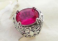 SYGNET LEON naturalny granat 11.50ct Tanzania