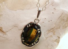 Serce Brazylii: Unikatowy Turmalin Srebro 925